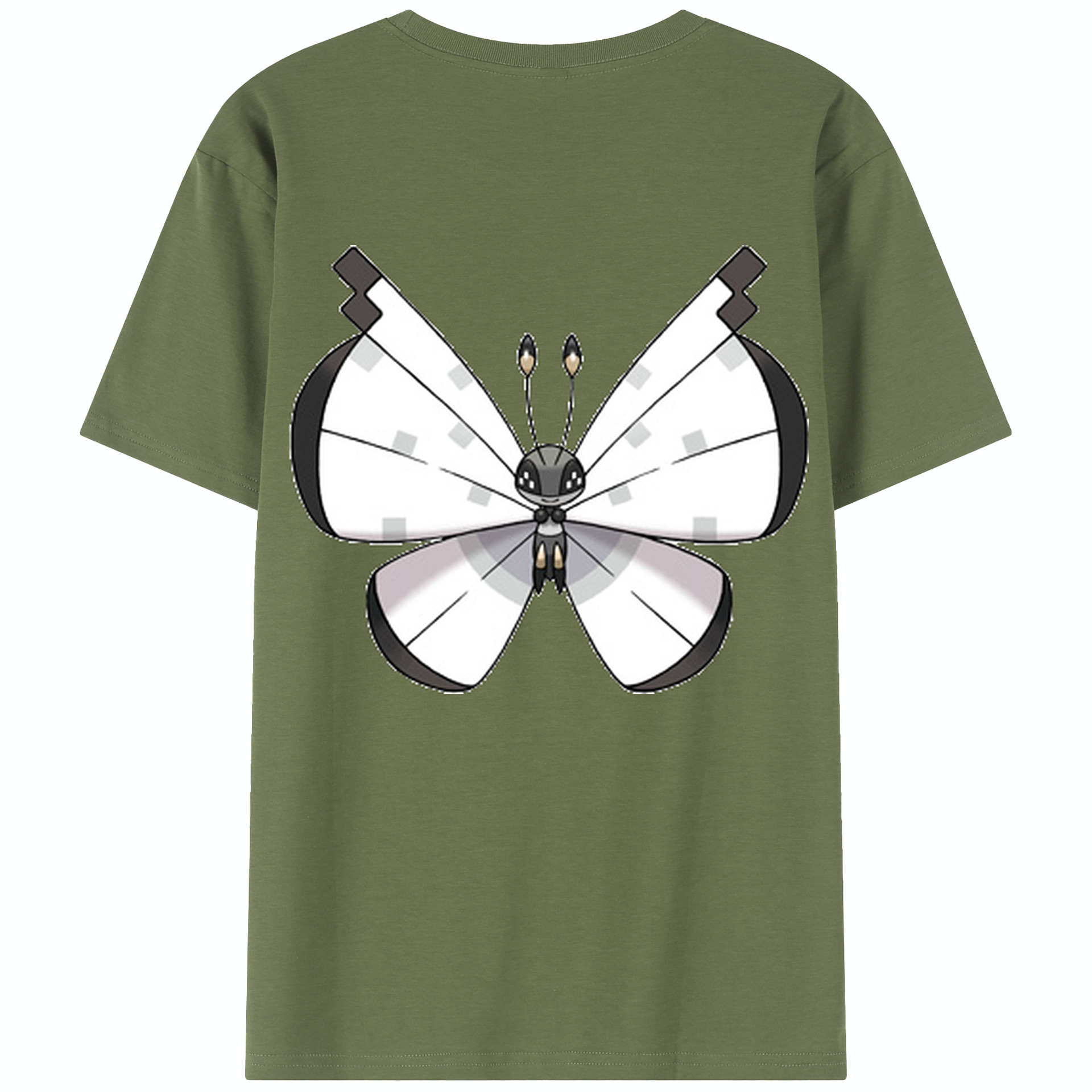 （画像用） ポケットモンスター Pokémon 綿100％半袖Tシャツ（背面プリント）